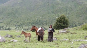 Friendly Tibetan and Chinese People