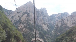 Cable Cars on the Huashun Skywalk 2 