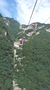 Cable Cars on the Huashun Skywalk 3 