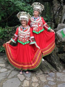 Lynn and Donna in Traditional Dress China (123) 