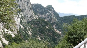 View of Mountains on Huashun Skywalk 3 